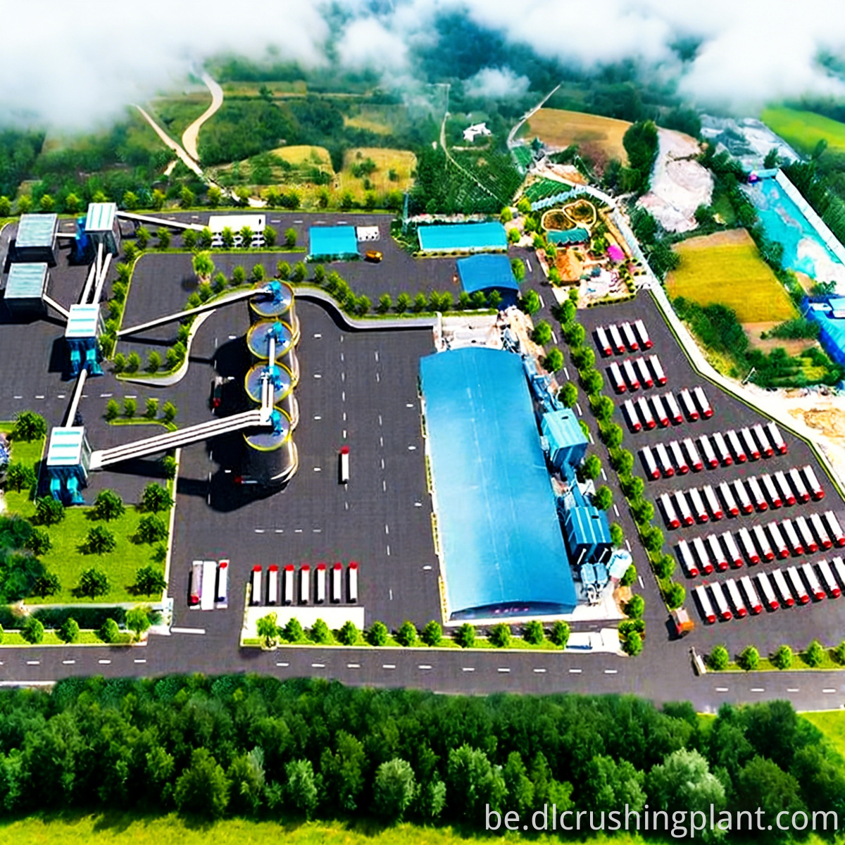 Copper Ore Stone Crusher Plant